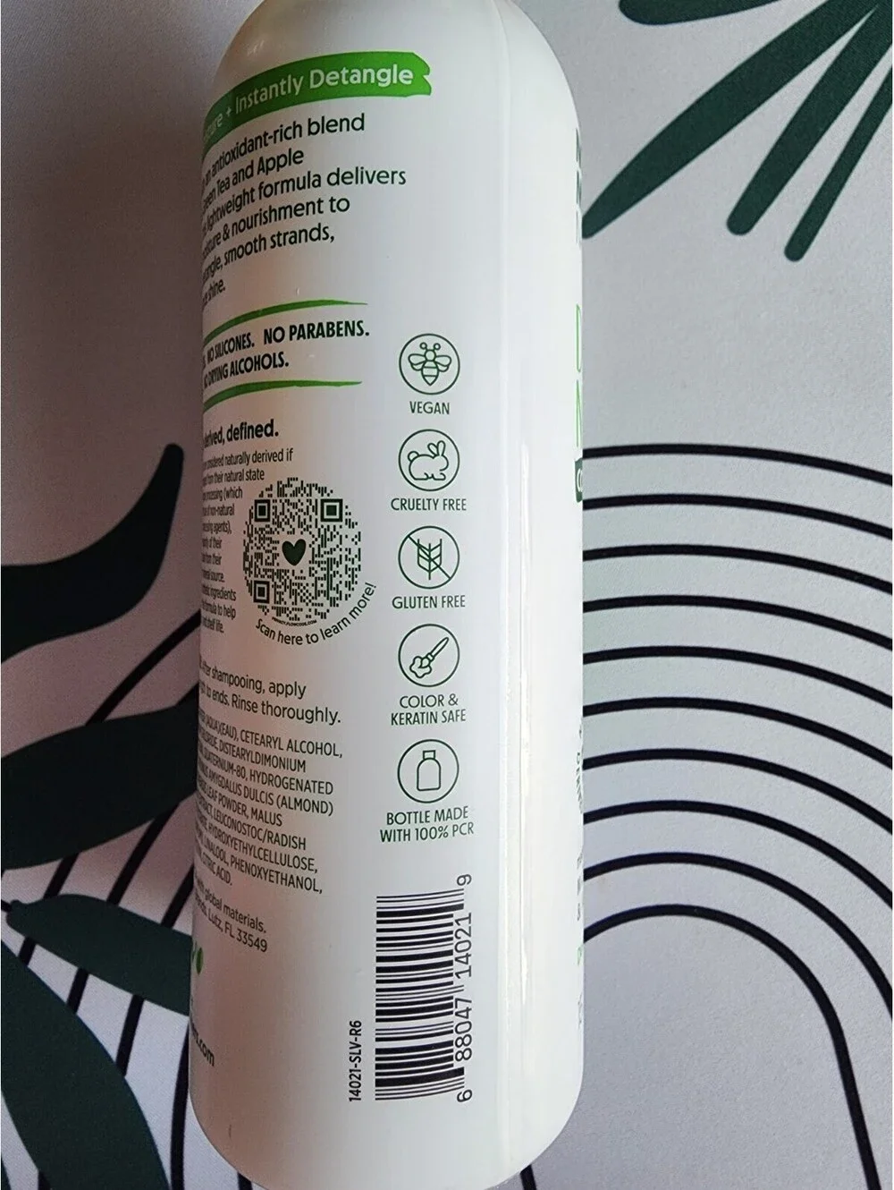 Not Your Mother's Naturals Daily Nutrition Conditioner Matcha Green Tea 15.2 Oz